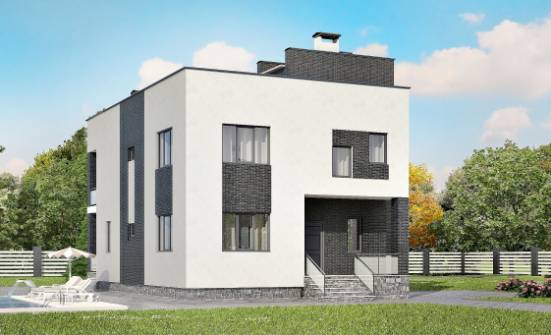 225-001-П Проект двухэтажного дома, просторный коттедж из газосиликатных блоков Касимов | Проекты домов от House Expert
