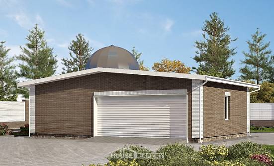 075-001-П Проект гаража из кирпича Сасово | Проекты домов от House Expert