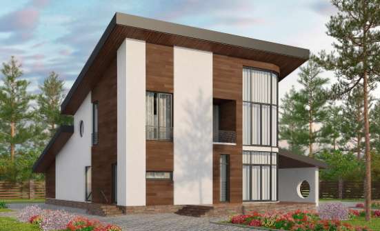 230-001-П Проект двухэтажного дома с мансардой, классический дом из кирпича Рязань | Проекты домов от House Expert